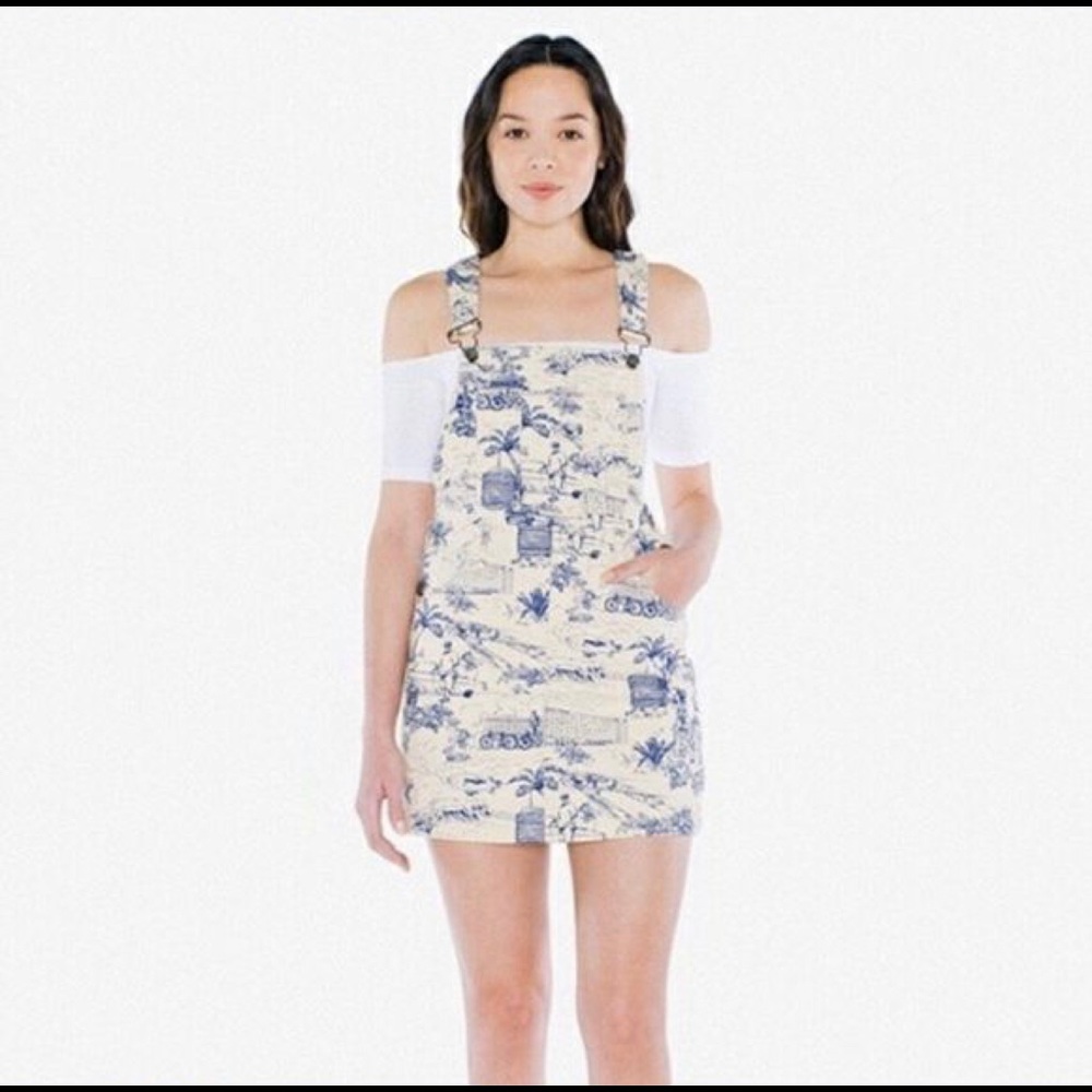 American Apparel Hollywood Overall Dress